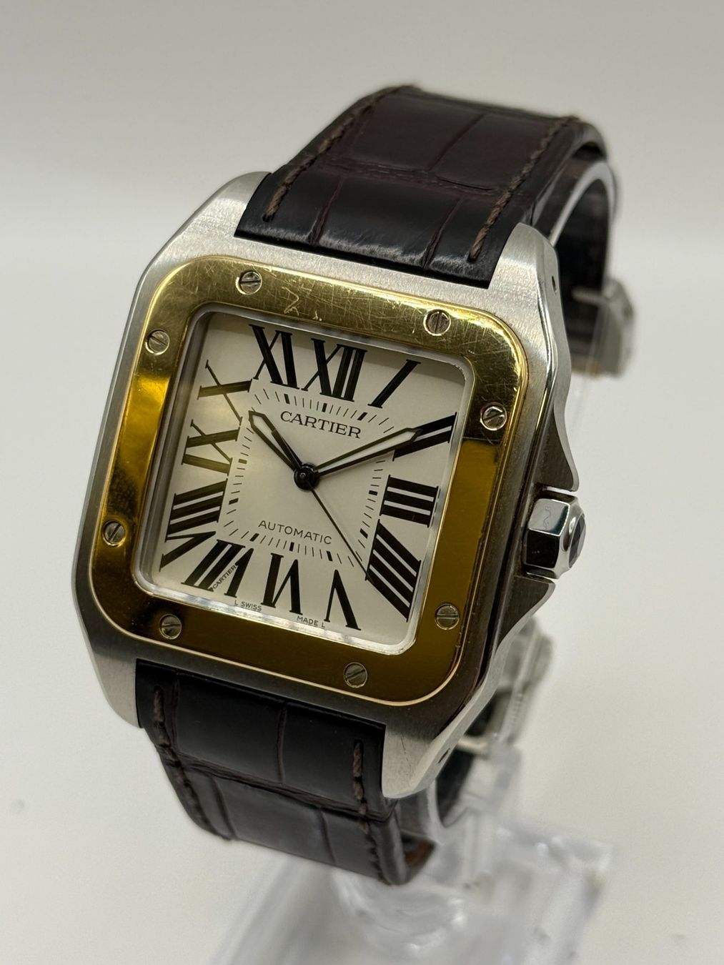 Cartier Orologi: Cartier Santos 100 XL – Usato da Bottens venduto da Evergold.ch 1