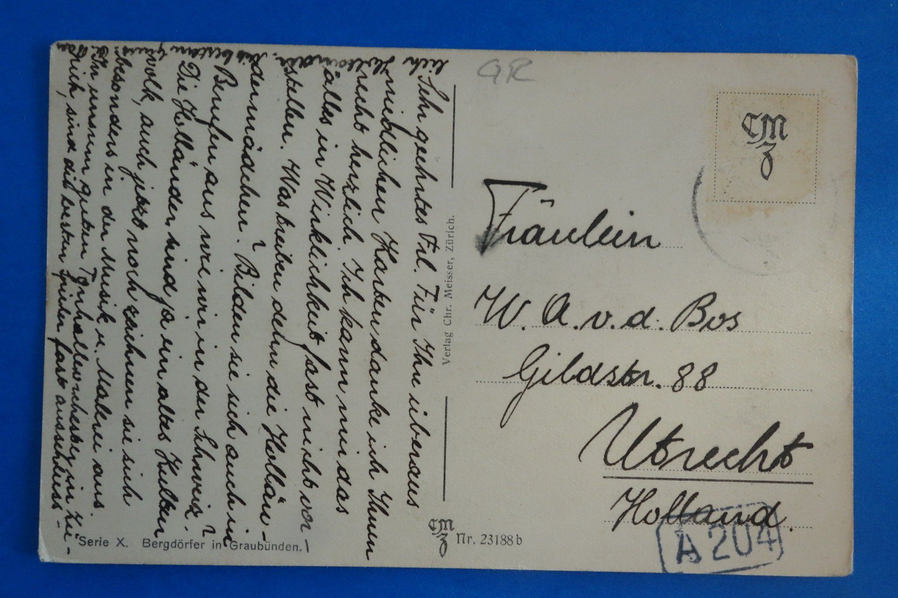 Cartoline postali: LUVIS - Dorfansicht - um 1920 – Usato da Ibach venduto da Ibanto 1