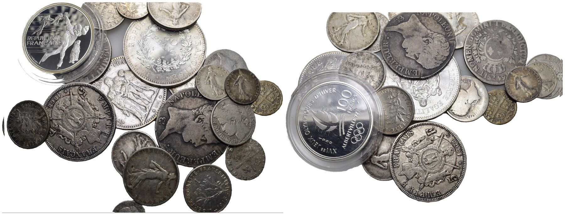 Tutti le monete: Frankreich Lot Silber – Usato da Bern venduto da numismatictops
