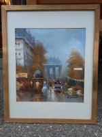 Schön gemalenes Kunstbild, signiert.