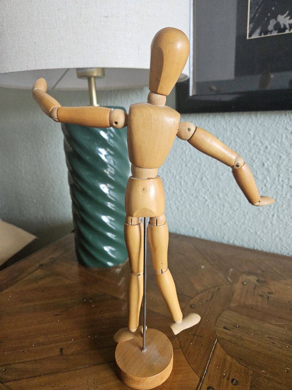 Statuette: Manequin articulé de peintre – Usato da Thônex venduto da lacomtessedesfees 4