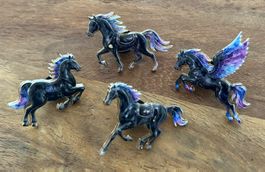 4x Pin Pferde