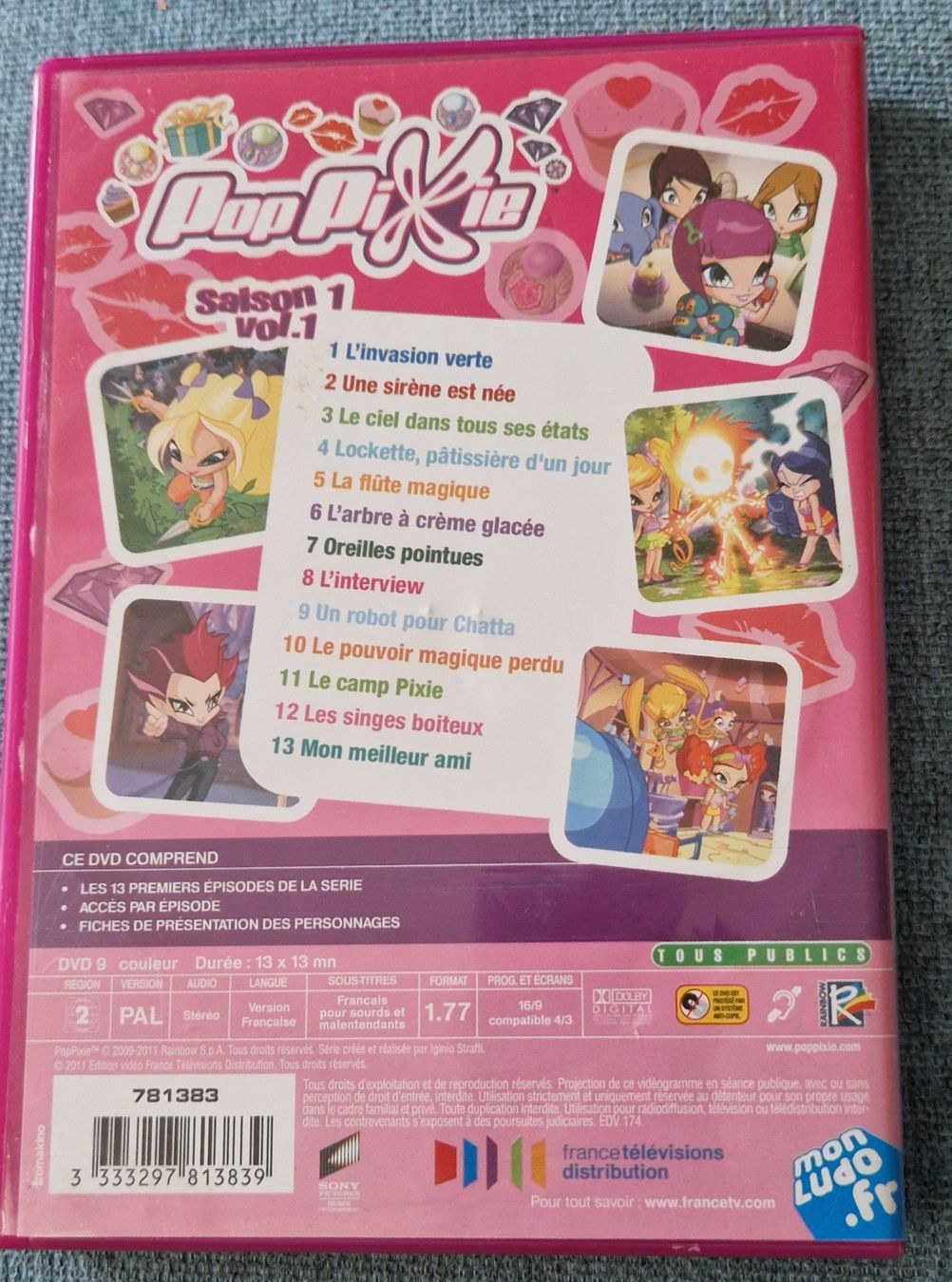 Tutti i DVDs: dvd  – Usato da Couvet venduto da Pioune 1