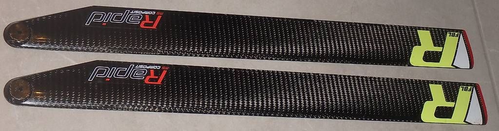 Modellismo RC: MS Composit 560mm Blätter – Usato da Udligenswil venduto da Thisu77