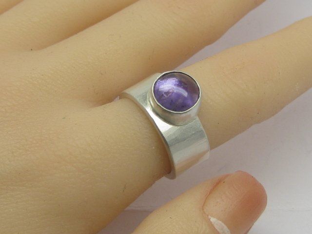Ringe: spezieller Ring Silber 999 Einzelstück Amethyst Gr.57 – Neu (gemäss Beschreibung) aus Ermatingen von Decovin 5