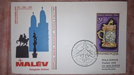Swissair Budapest - Zürich 02.04.1971