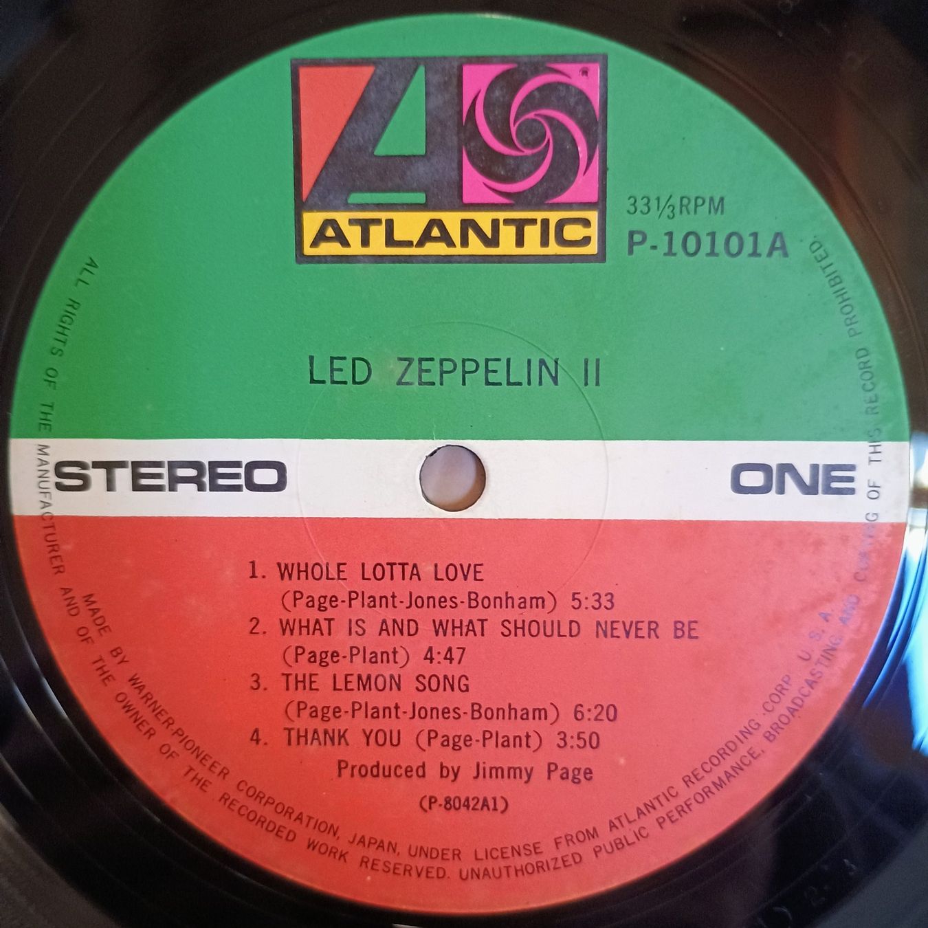 Schallplatten: Led Zeppelin - II LP JAPAN-1976 VG++/VG – Gebraucht aus münchenstein von karl_heinz_krasser 2