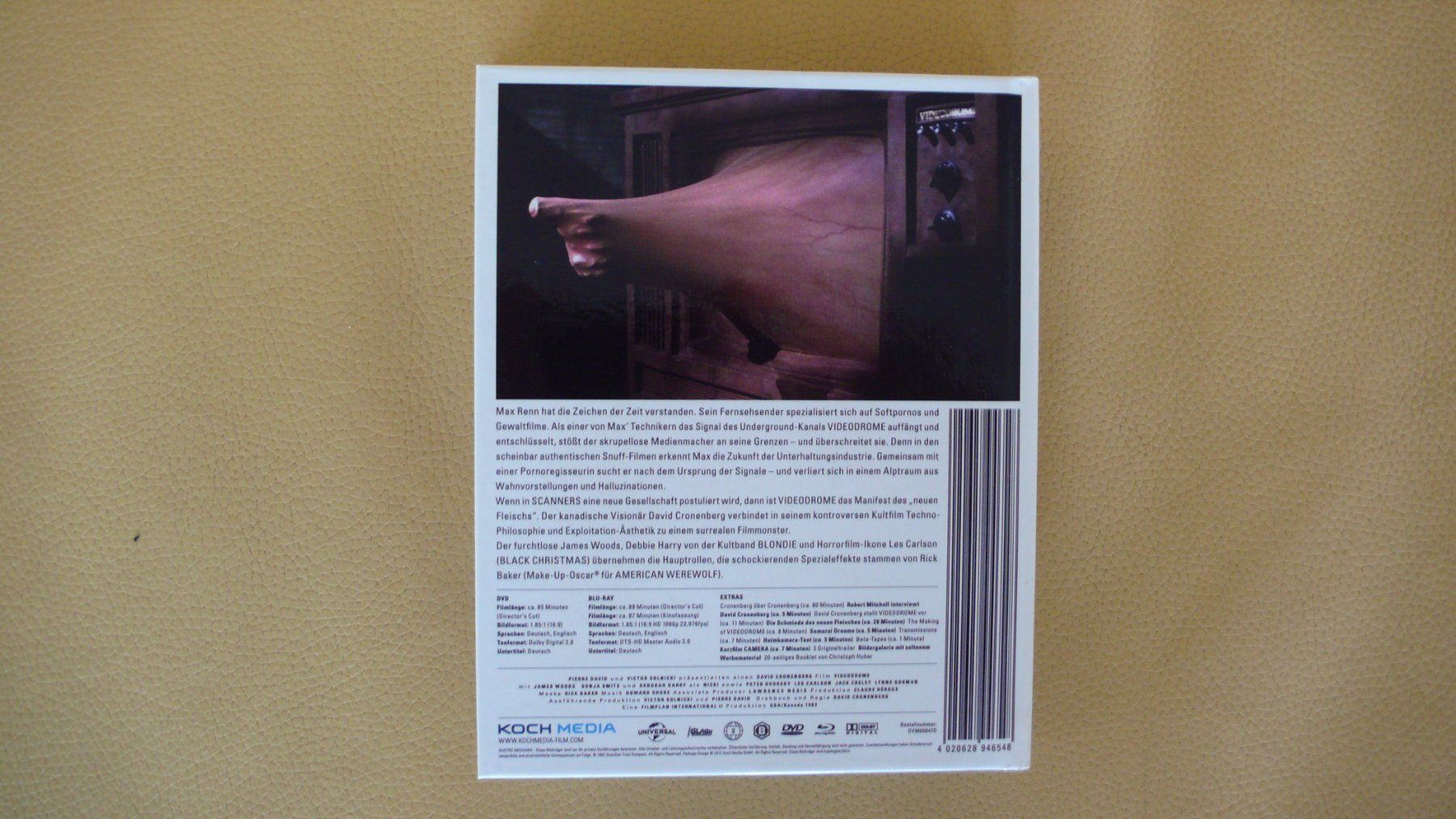 Tutti i DVDs: Videodrome Mediabook (David Cronenberg, Deborah Harry) – Nuovo (secondo la descrizione) da Dorf venduto da Amphibolix 2