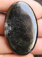 Cabochon L-5424 – Indischer schwarzer Turmalin 40X25X5mm 58,