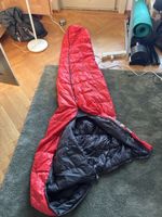 McKinley Kodiak Ultra Light Daunenschlafsack 185 cm rot