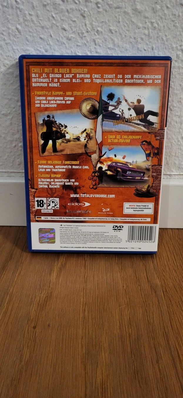 Sony Giochi: PS 2 - Total Overdose – Usato da Münsingen venduto da DigitaleSpielecke 1
