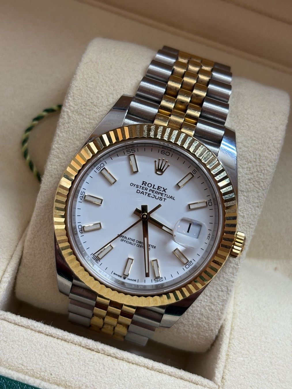 Rolex Orologi: Rolex Two Tone "White" – Usato da Zürich venduto da watchdealer-24