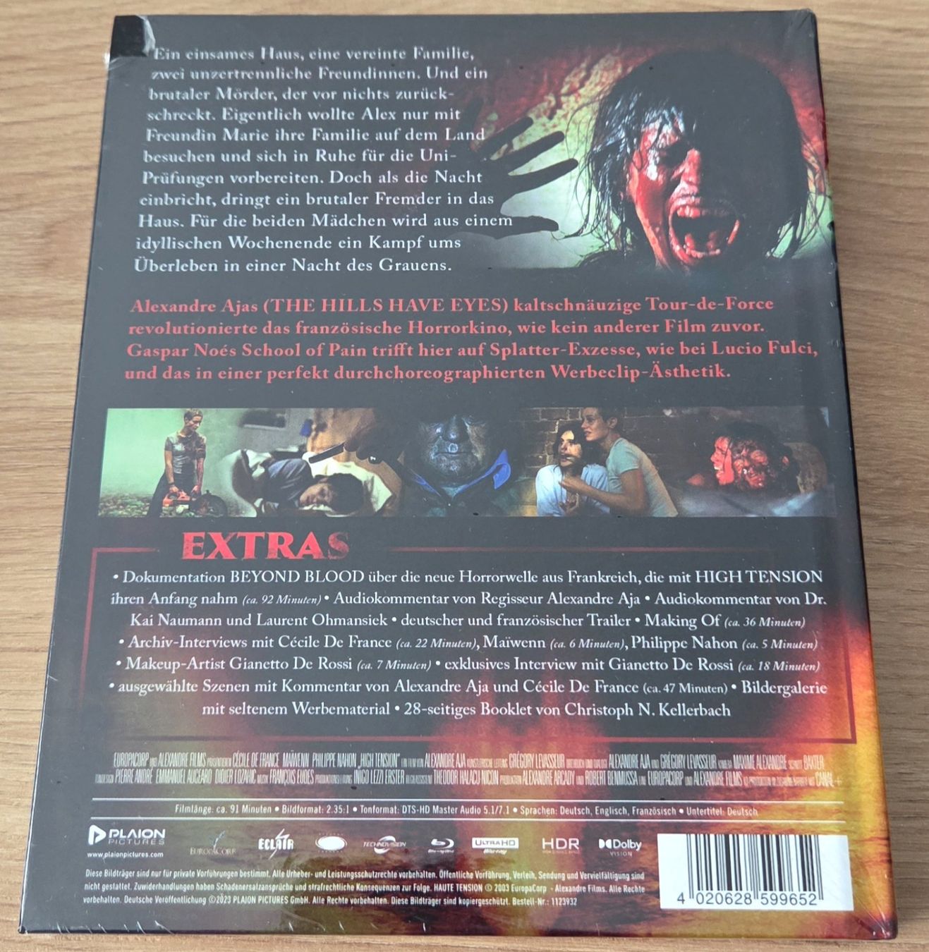 Alle DVDs: High Tension – Neu und originalverpackt aus Sarmenstorf von superfanky 1