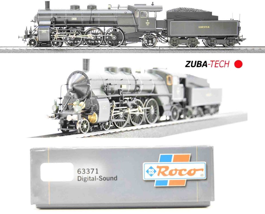 Roco 63371 Dampflok S 3/6 K.Bay.StS.B Digital Mit OVP | Kaufen Auf Ricardo