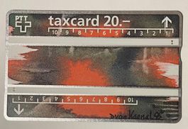 taxcard 20.-  /  Gemälde von Diana von Kaenel