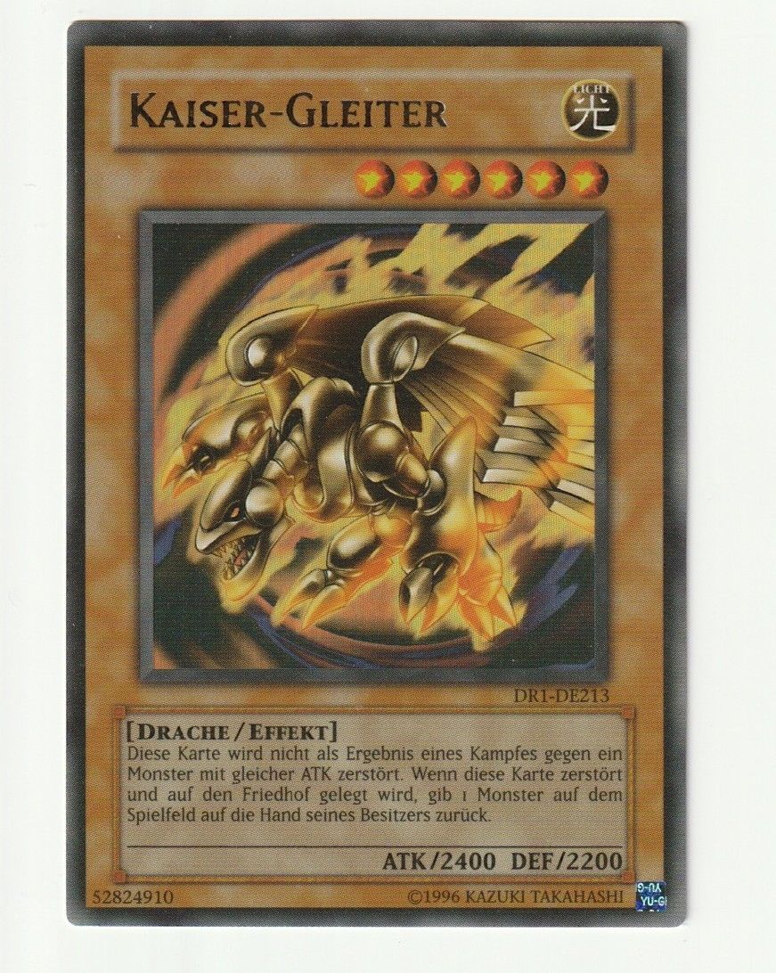 Yugioh Cartes à collectionner: Kaiser-Gleiter DR1 Ultra Rare – D'occasion à Schattdorf par Fabian500