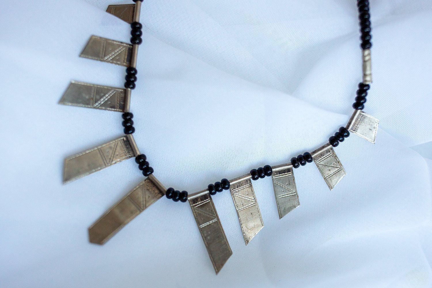 Catenine: Collier ethnique sahélien en argent – Usato da Carouge GE venduto da for_8yym 1