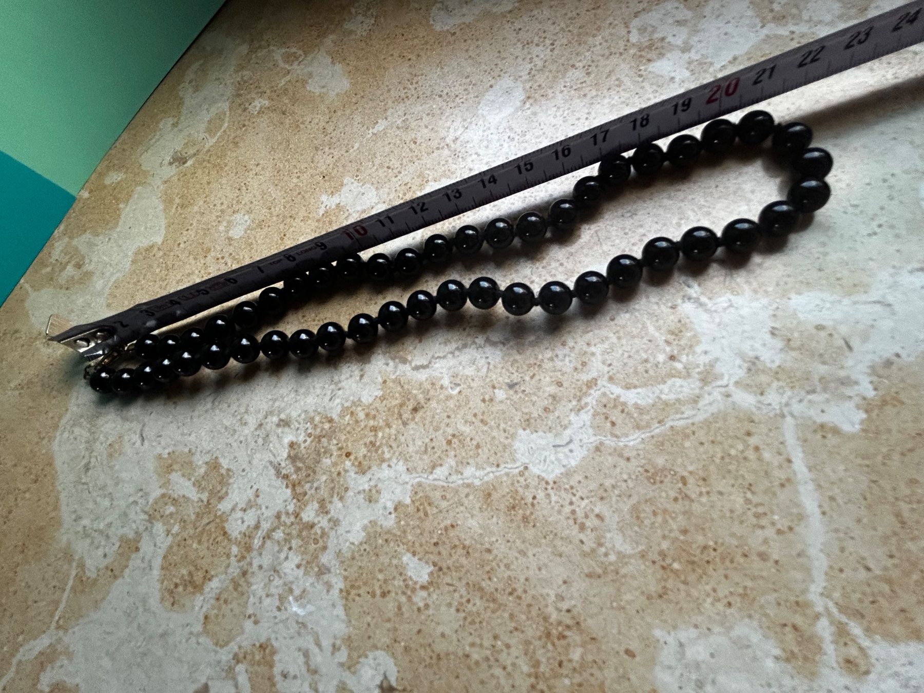 Ketten: Elegante schwarze Perlenkette CHARLESTON – Gebraucht aus Laufen von Bellebellezza 5