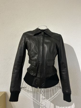 Lederjacke