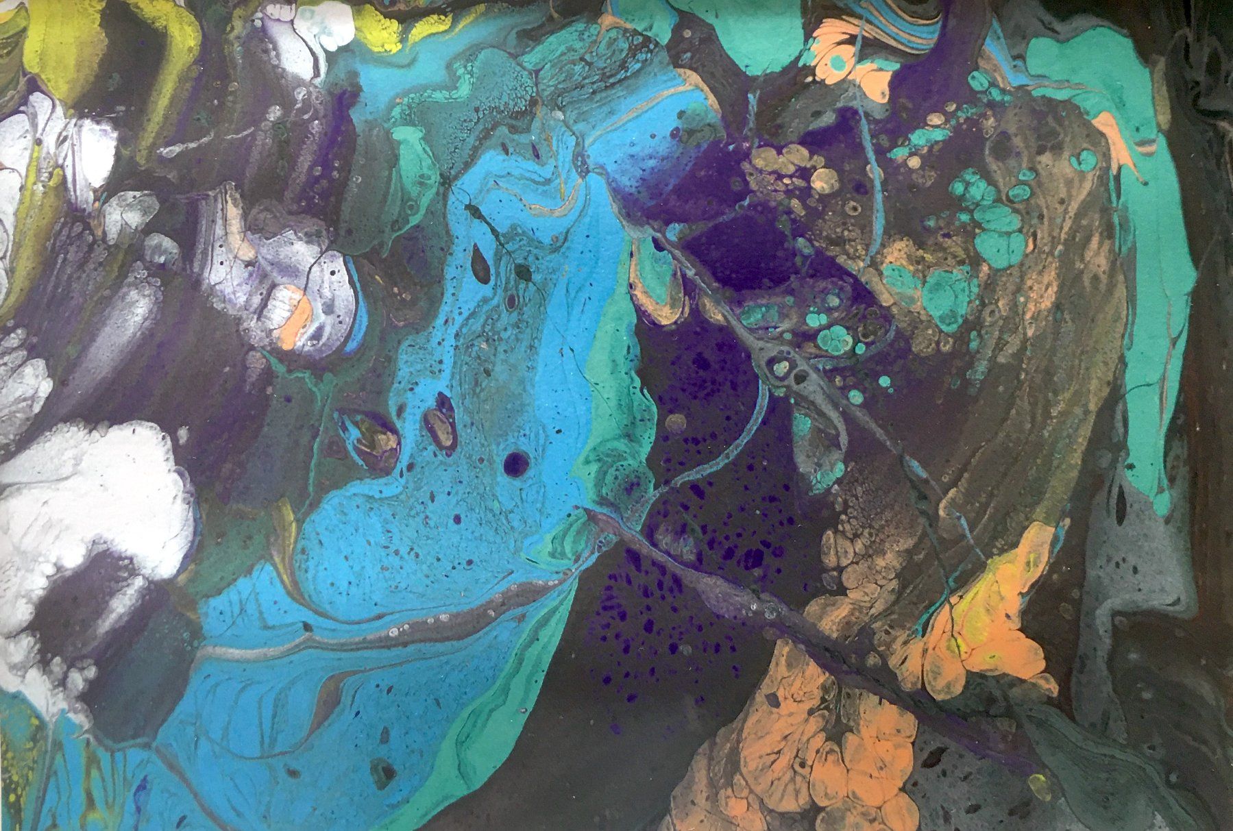 Grafica & Litografie: Gerhard Richter   "3 abstrakte hochpigmentierte Farbdrucke" – Usato da Nennigkofen venduto da juhit 6