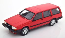 Volvo 740 Turbo Kombi Phase I 1986-1989 rot / schwarz   1:18