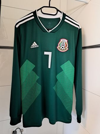 Trikot Original Mexico 2018 Layun Adidas Maillot Maglia