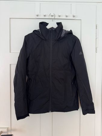Adidas Regenjacke schwarz