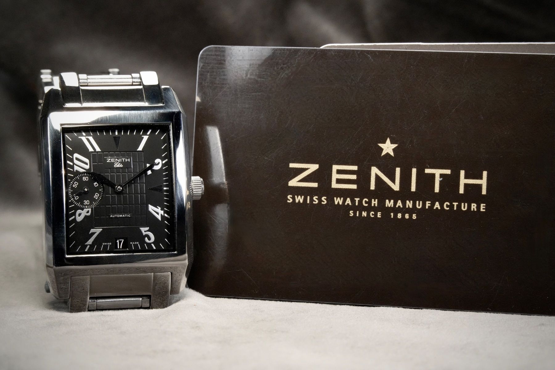 Zenith Orologi: Zenith - Elite Port Royal Tank Rectangular Automatic Steel – Usato da Morcote venduto da chronoservice 9