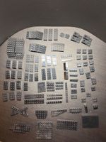 112 schwarze Baussteine Konvolut, guter Zustand