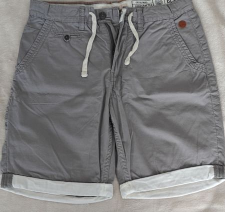 Shorts grau Baumwolle Grösse S - Top Zustand 🔥