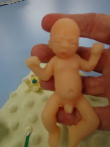 Bambole: Mini bébé silicone AYRON 7.5cm – Nuovo e nell'imballaggio originale da St-Imier venduto da goodber 6
