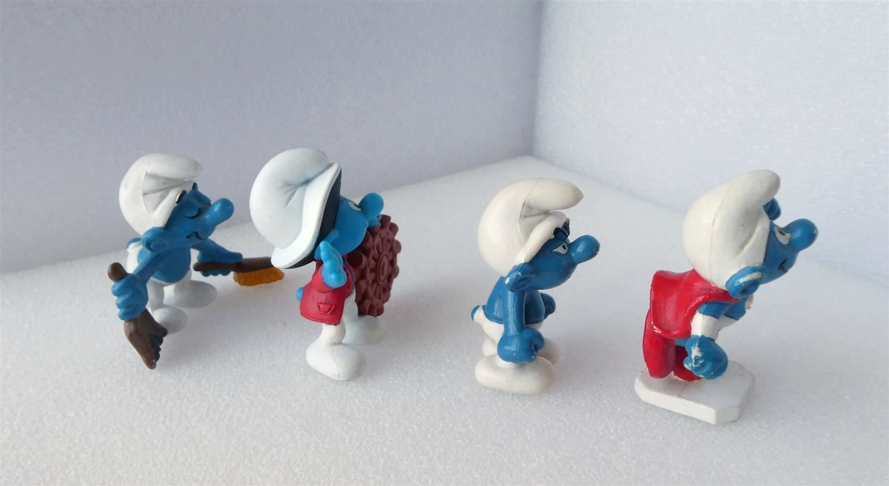 Statuette: Schlümpfe Schleich Peyo Bully 80er – Usato da Frauenfeld venduto da Astra13 1