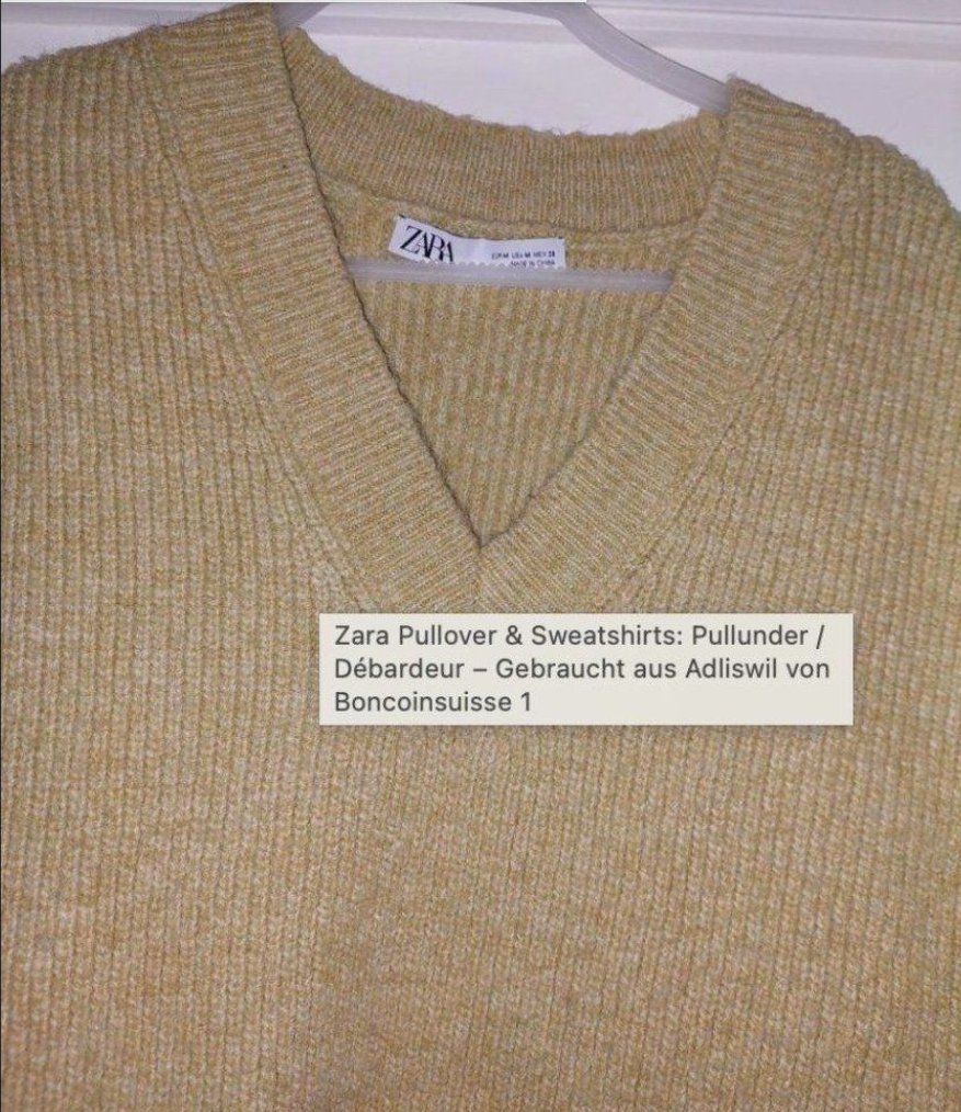 Zara Top: Pullunder / Débardeur ZARA M – Usato da Adliswil venduto da Boncoinsuisse 1