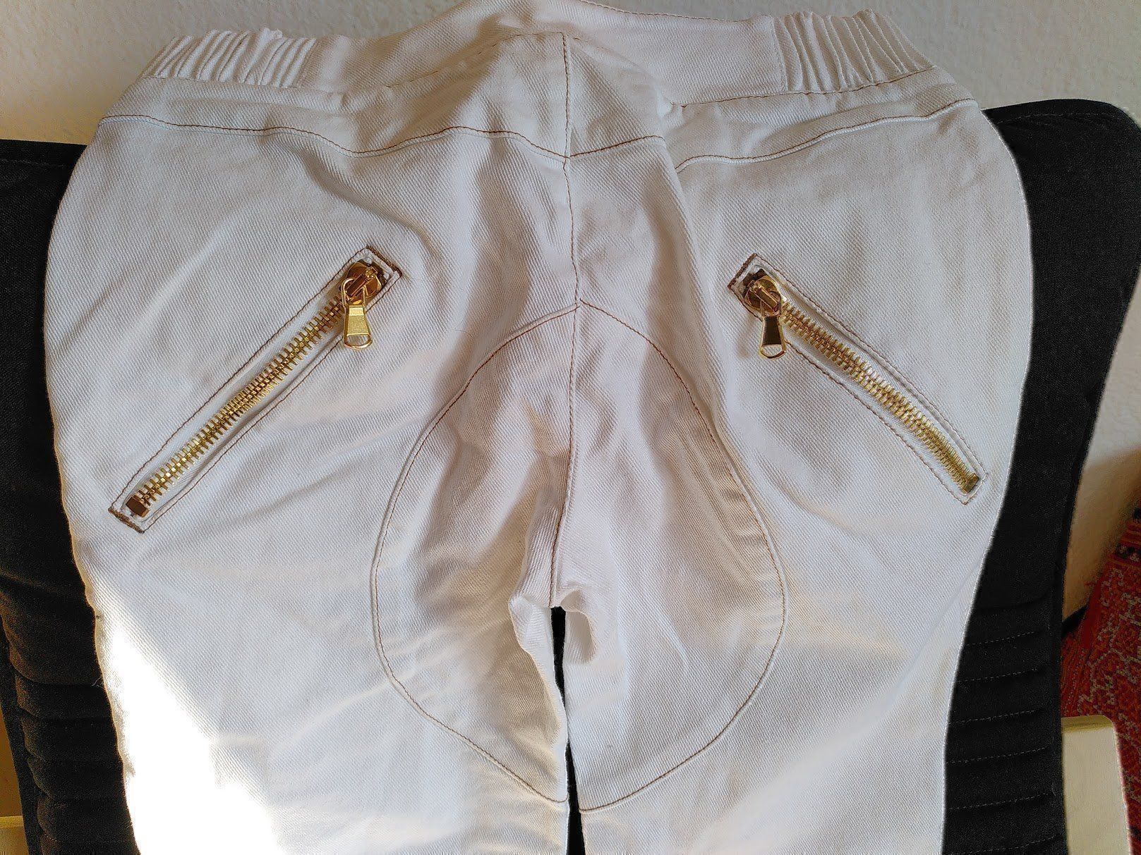 Alexander Mcqueen Pantaloni: Weisse Hose (Alexander McQueen), Gr. S – Usato da Lugano venduto da kat_lm5b 2