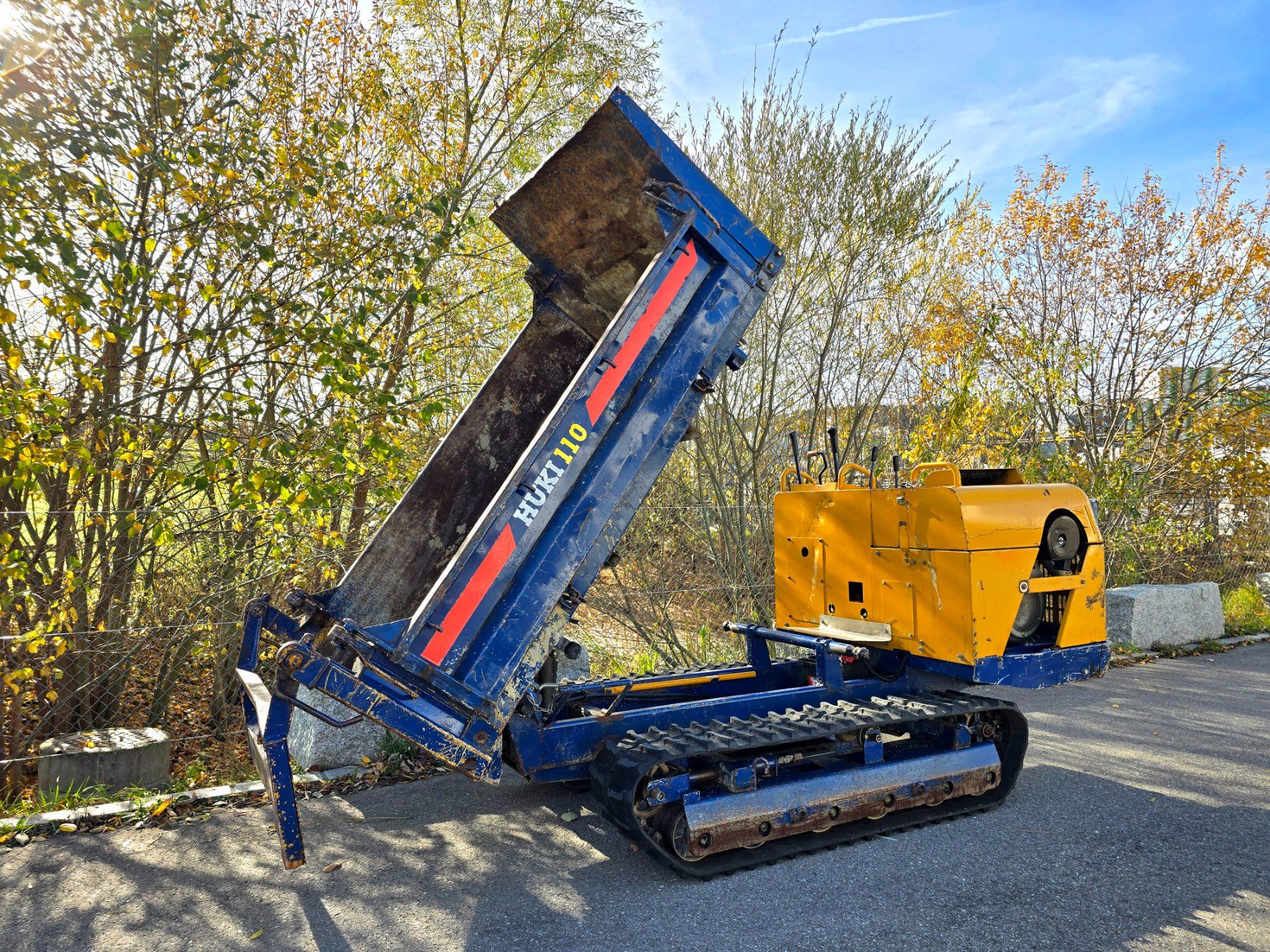 Tutte le macchine: Raupendumper Huki 110 D // 3-Seiten Kipper – Usato da Reinach AG venduto da Seeblick.24 2