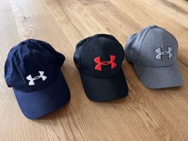 Under Armour Cap, verschiedene Modelle, Top, 3 Stück