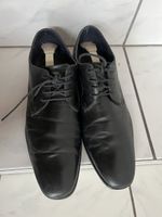 schwarze Businessschuhe - Bugatti