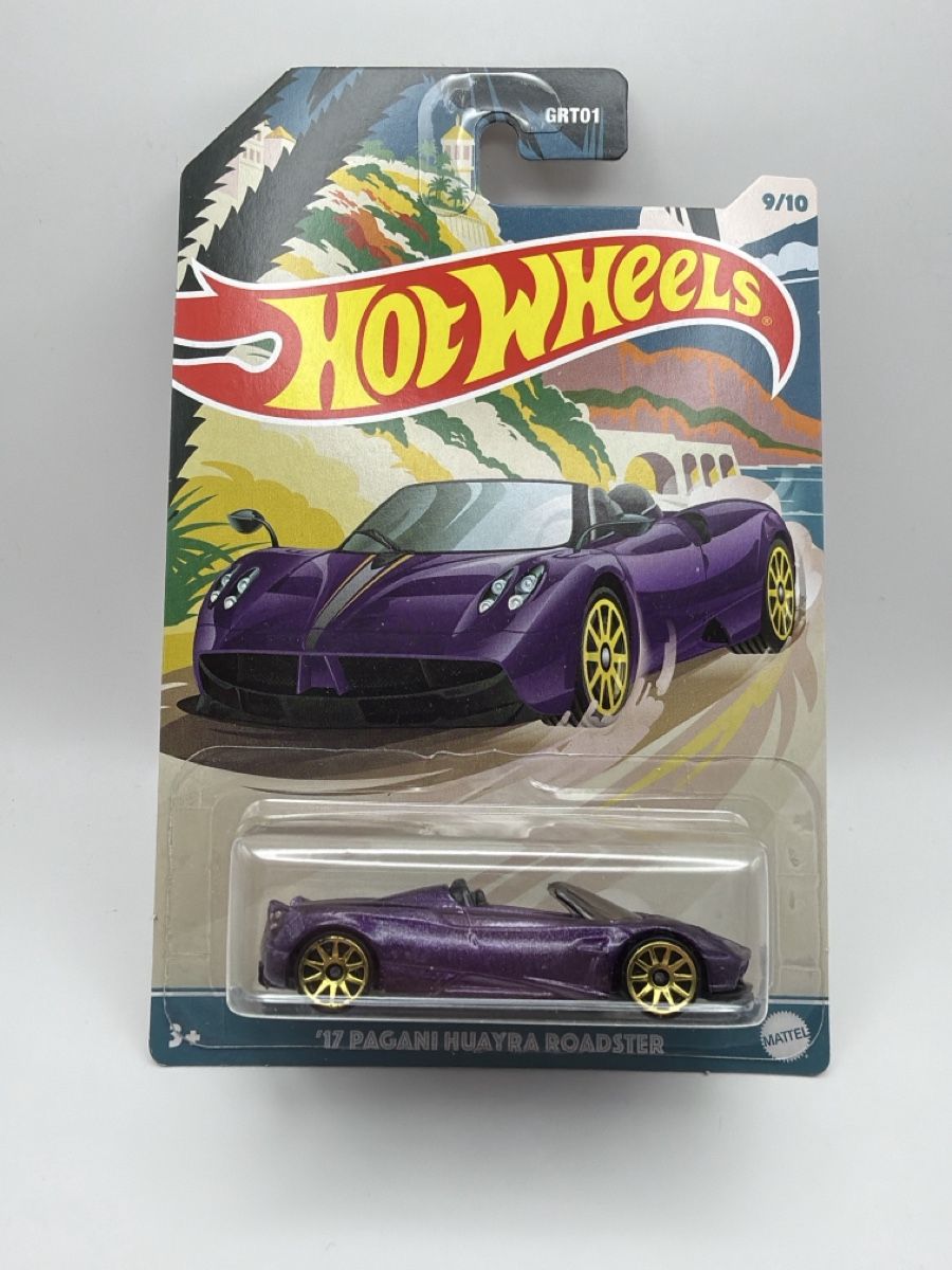 Hot Wheels🔥🛞 '17 Pagani Huayra Roadster, Lila (Neu (gemäss Beschreibung ...