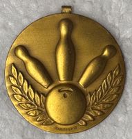 Antike Bowling Medaille - Ein Sammlerstück zu verkaufen!