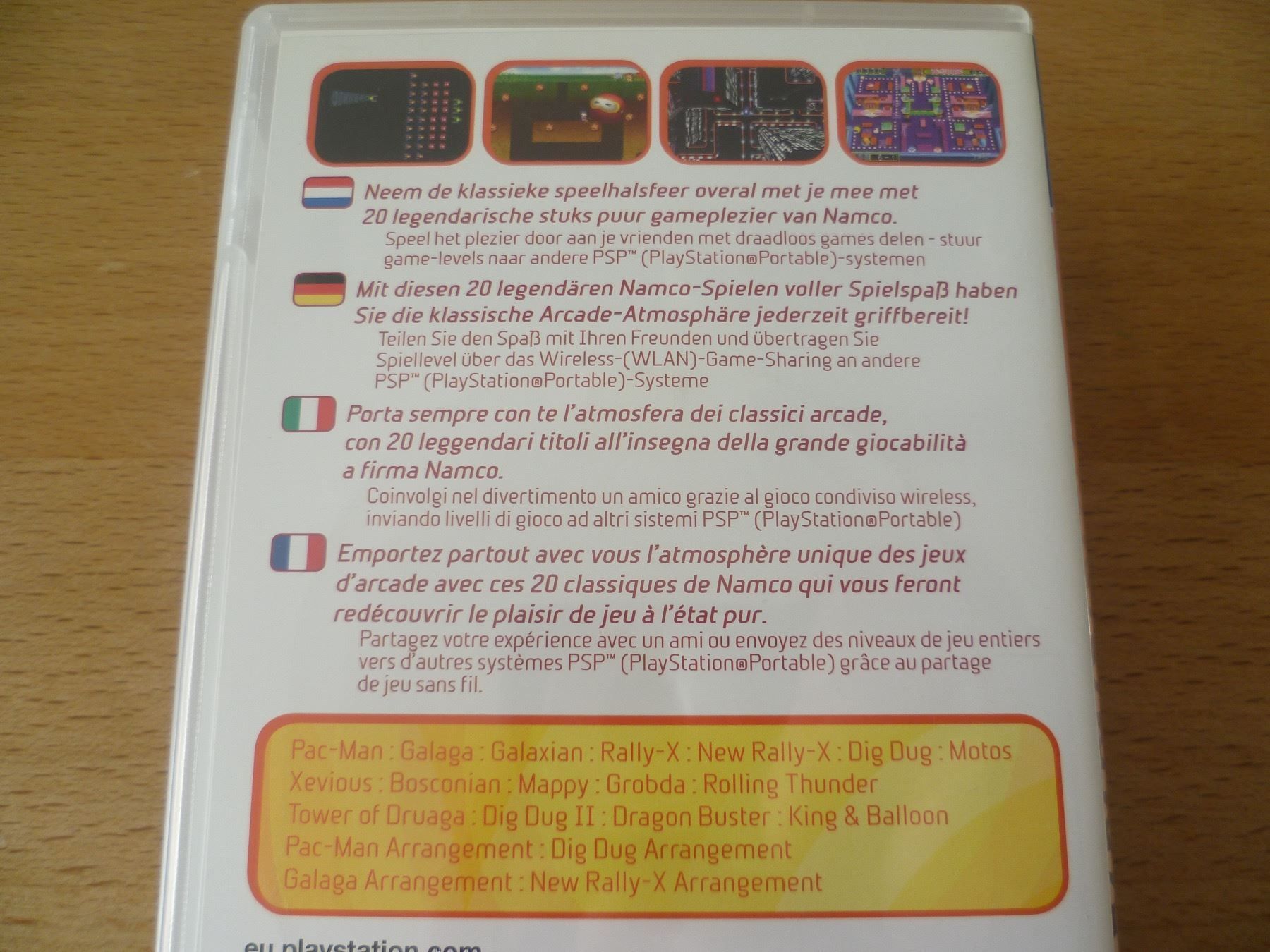 Sony Spiele: Namco Museum Battle Collection -Sony PSP – Gebraucht aus Thalwil von ranx 2