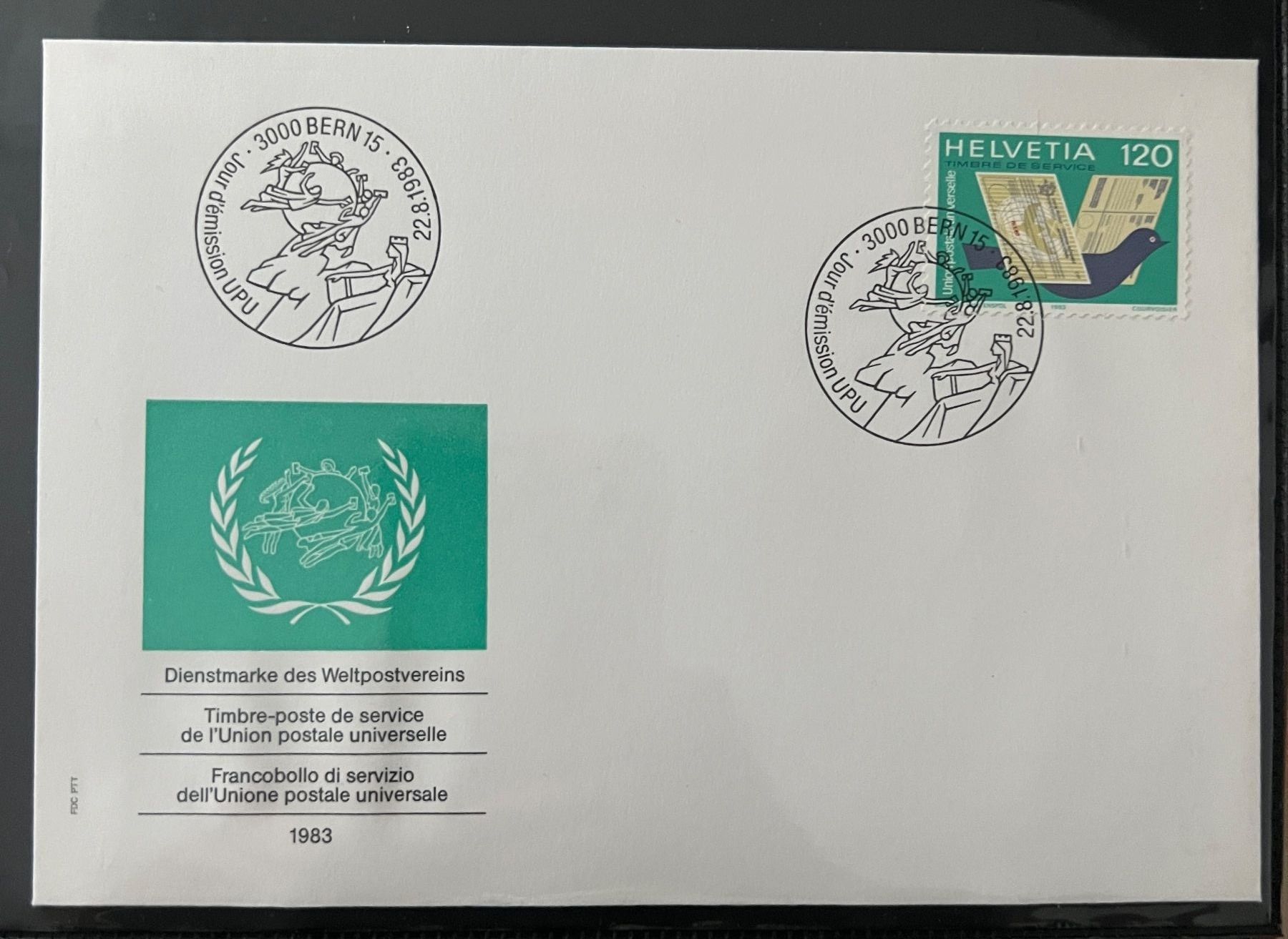 Tutti i francobolli: Erstagsbrief 1983 – Usato da Rotkreuz venduto da Parcore