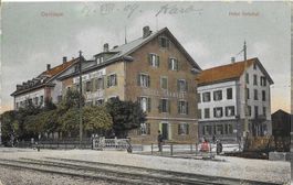 Karte Oerlikon (Hotel Rest. Bahnhof) 1909