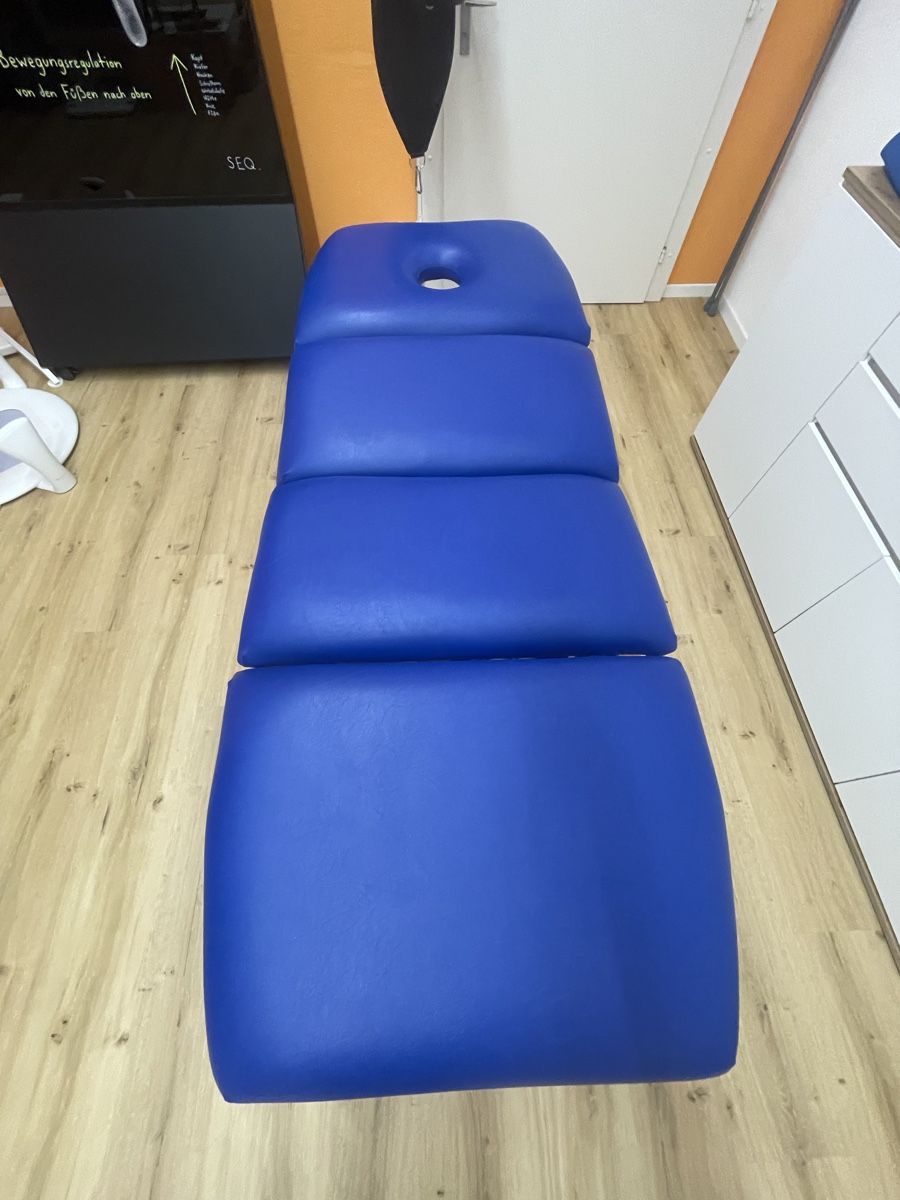 Sedie a sdraio: Massageliege blau  – Usato da Egliswil venduto da MIZ04 7