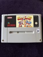 Super Nintendo Spiel: Hurricanes Fussball Spiel, Top Zustand