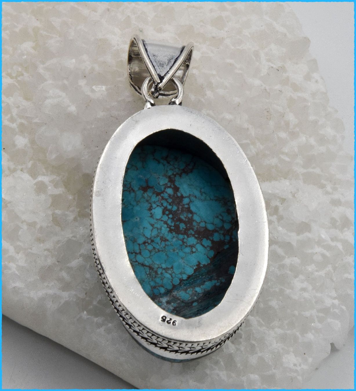Anhänger: TURQUOISE, Türkis Anhänger 925 Silber – Neu und originalverpackt aus Oberglatt ZH von Goldfee1 2