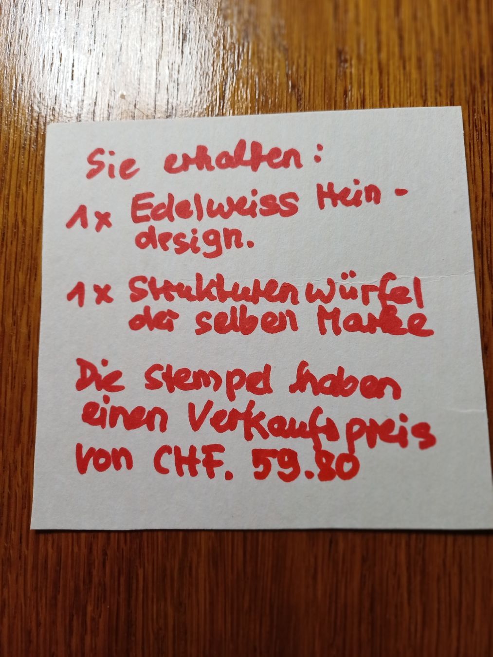 Timbri: 2 Motiv-Stempel – Nuovo (secondo la descrizione) da Gächliwil venduto da lesidees 9