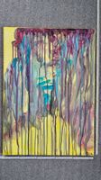 Abstraktes Acrylbild, handgemalt 50x70cm