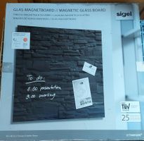 Glas Magnet Tafel