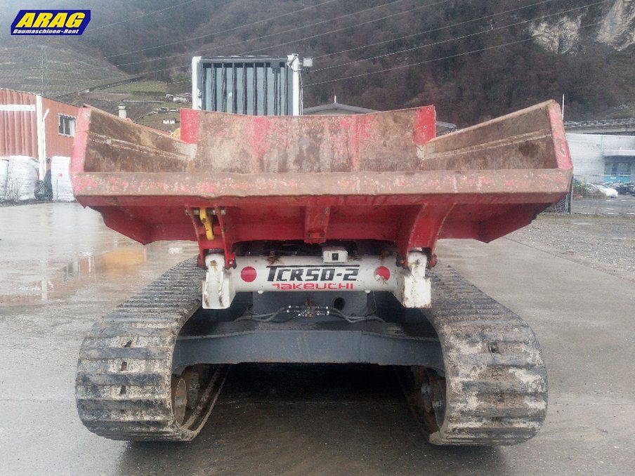 Tutte le macchine: Takeuchi TCR50-2 Raupendumper – Usato da Hasle LU venduto da Arag08 6