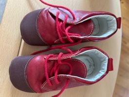 Anna und Paul Lederschuhe Finken rot Grösse L (22) Neuwertig